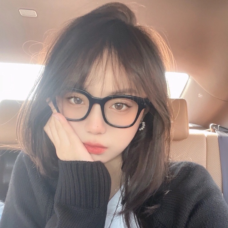 Gọng kính cận nam nữ đẹp vuông chống tia UV, ánh sáng xanh cao cấp update mới nhất 2021 Wanna Hang WHGM117
