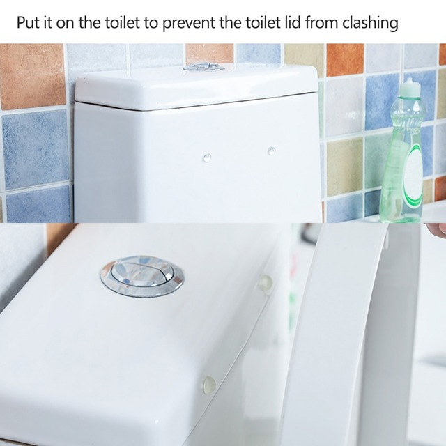 Bộ 24 miếng đệm không gây tiếng nhựa resin tổng hợp mềm chống va chạm và trượt cho phòng tắm