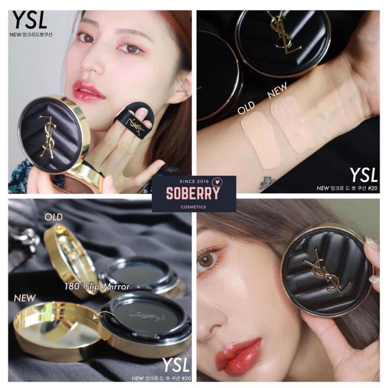 Phấn Nước YSL Le Cushion Encre De Peau Luminous Matte ( Bản Mới Nhất ) B10/B20