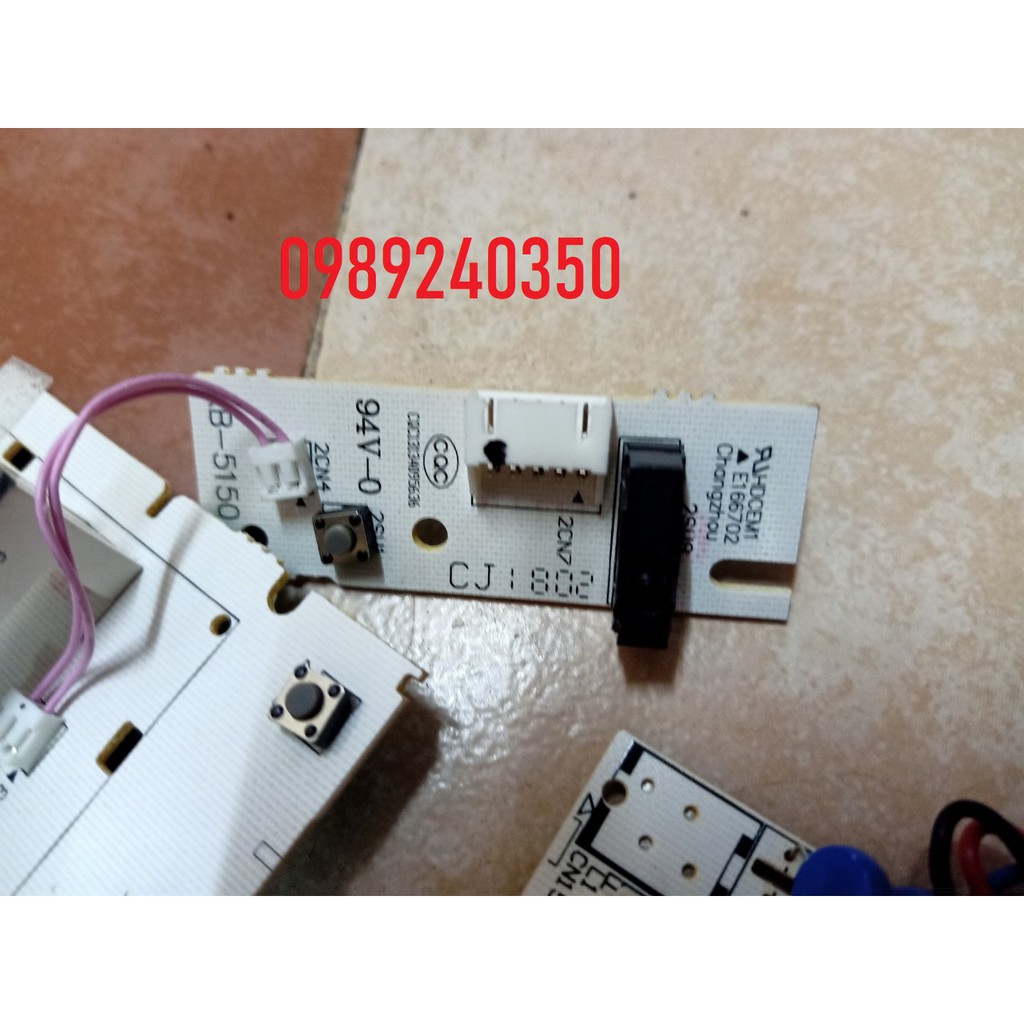 Bo mạch máy giặt Midea lồng ngang MFC90-1401, MFC80-1401 chính hãng