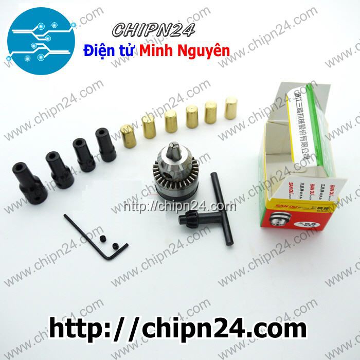 [1 CÁI] (KG1) Khớp chuyển trục B10-3.17mm (tặng Cây Mở Lục Giác M4)