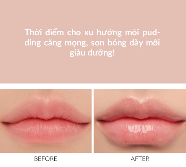 [Cam kết chính hãng] [New] Son Dưỡng Có Màu 3CE PLUMPING LIPS