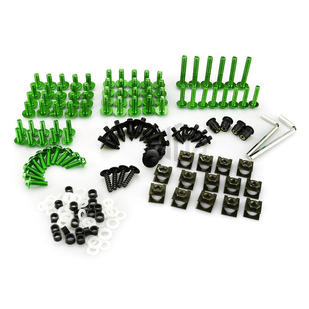 Bộ Bu Lông + Ốc Vít Nhôm Cnc Cho Xe Mô Tô Kawasaki Versys-X 250 / 300 Versys 650 Versys 1000 Z250 Z300 Z650 Z750 Z800 Z900 Z1000