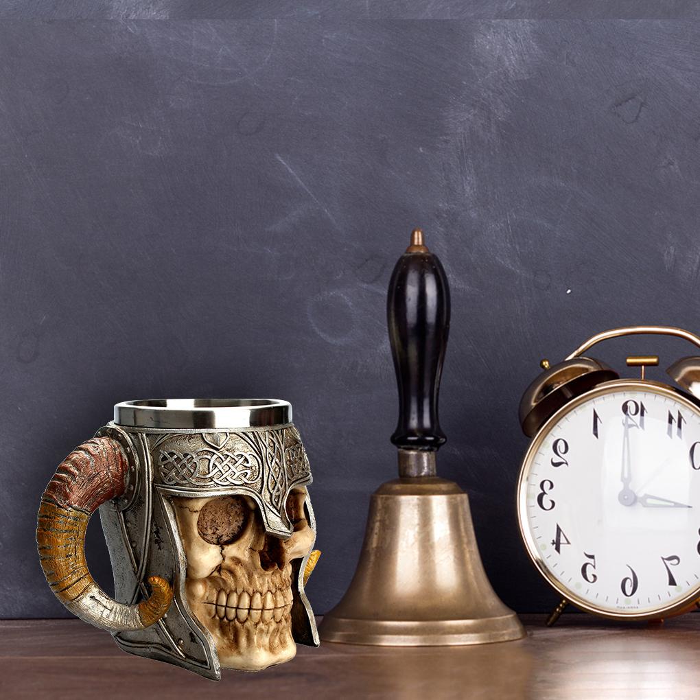 Cốc Uống Bia Có Tay Cầm Bằng Nhựa Resin Phong Cách Gothic Cổ Điển Trang Trí Nhà Cửa / Quán Cà Phê / Halloween