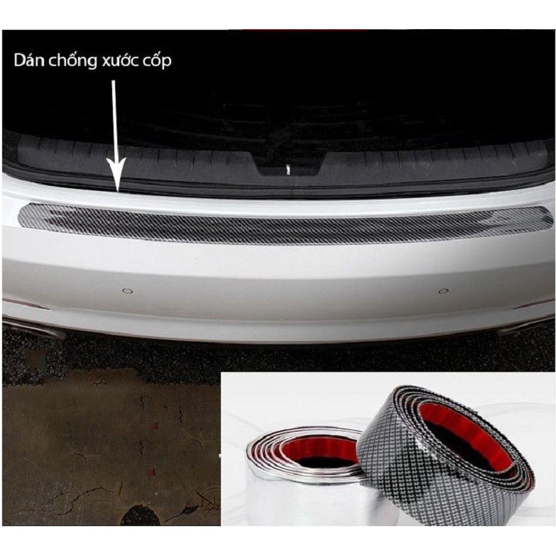 Nẹp carbon dán bậc cửa 💥5D CAO CẤP💥 Nẹp carbon siêu dính chống trầy xước bảo vệ xe hơi, ô tô | BigBuy360 - bigbuy360.vn