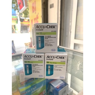 Hộp 50 que thử đường huyết ACC-CHEK Instant