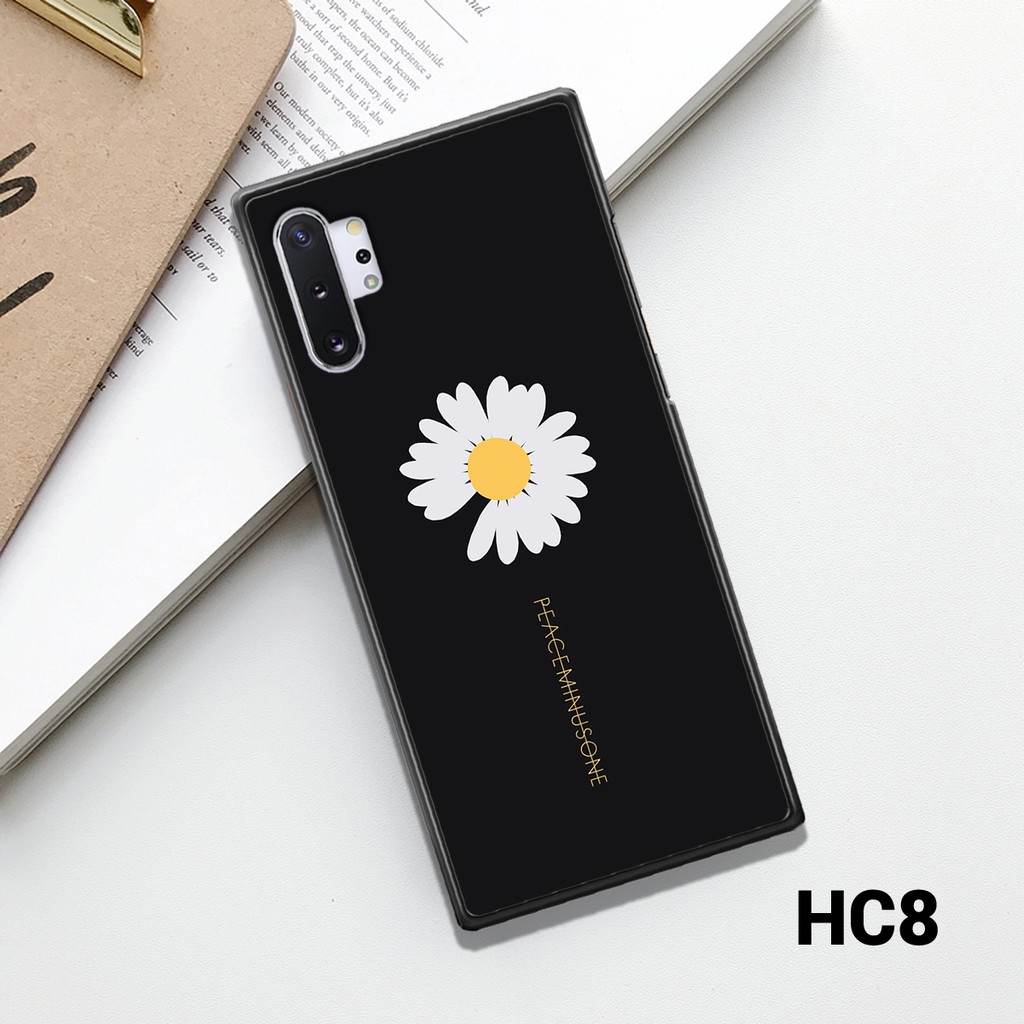 Ốp Samsung Note 10 –Note 10 Plus hình hoa cúc cực đẹp, cực xinh