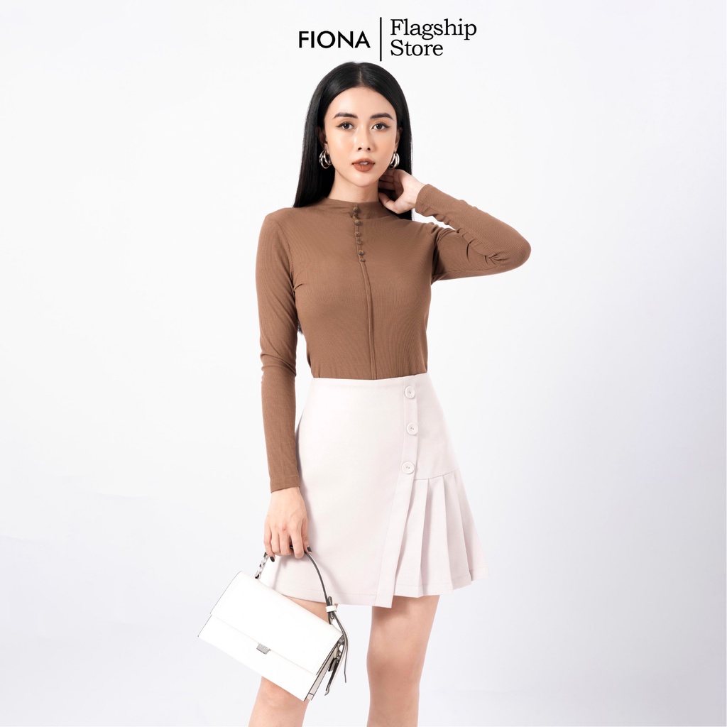 Chân váy xếp ly FIONA Chân váy thiết kế dáng ngắn trẻ trung phù hợp đi làm đi chơi F250514