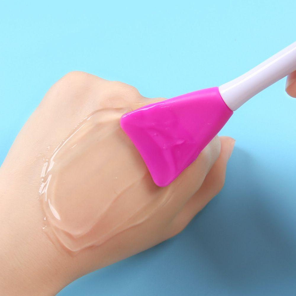 Cọ Silicone Hai Đầu Tán Kem Nền Chăm Sóc Da Mặt