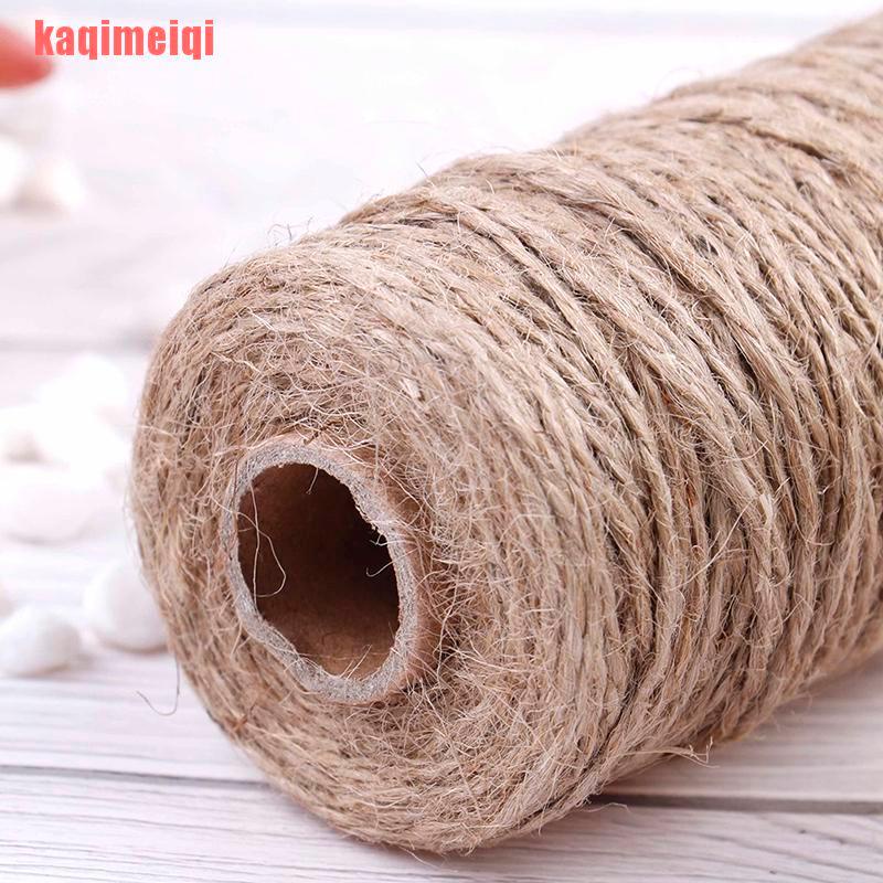 Cuộn Dây Thừng Khô Tự Nhiên Dài 100m Dùng Làm Đồ Thủ Công Diy