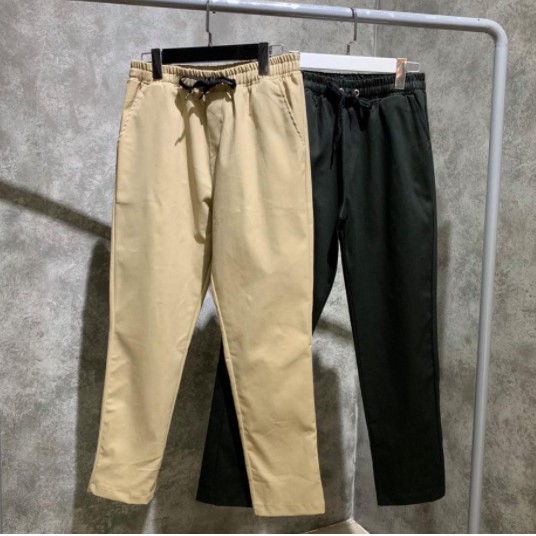 Quần kaki ống suông Unisex nam nữ săn gấu thời trang | BigBuy360 - bigbuy360.vn