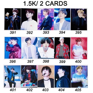 Sale set card SUGA BTS 3