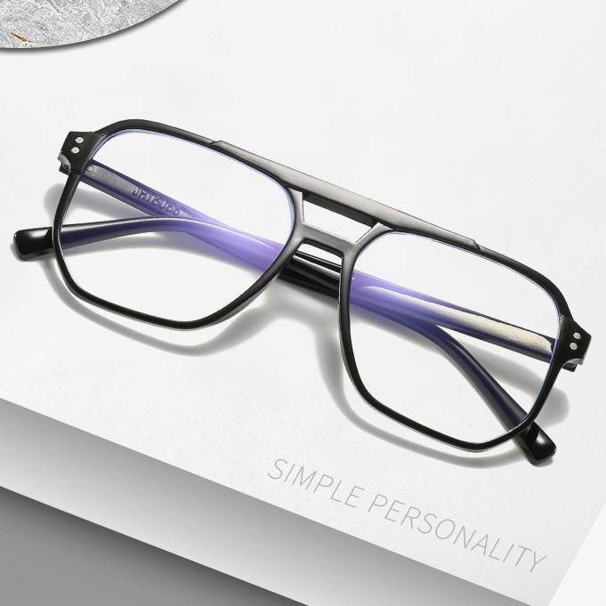 Mắt kính gọng kim loại chống ánh sáng xanh phong cách Vintage | BigBuy360 - bigbuy360.vn