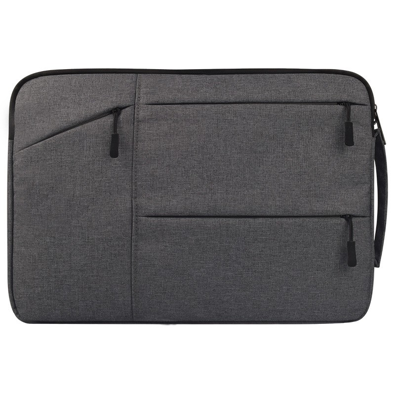 [Freeship 99k Toàn Quốc]Túi chông sock laptop có quai xách 14' (màu ghi sáng)