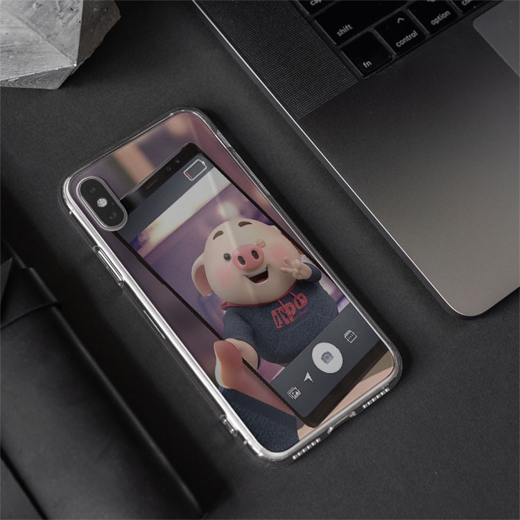 Ốp Lưng Heo con dễ thương chụp ảnh tự sướng Iphone 7/7Plus/8/8Plus/X/Xs/Xs Max/11/11 Promax/12/12 Promax PIG20210082