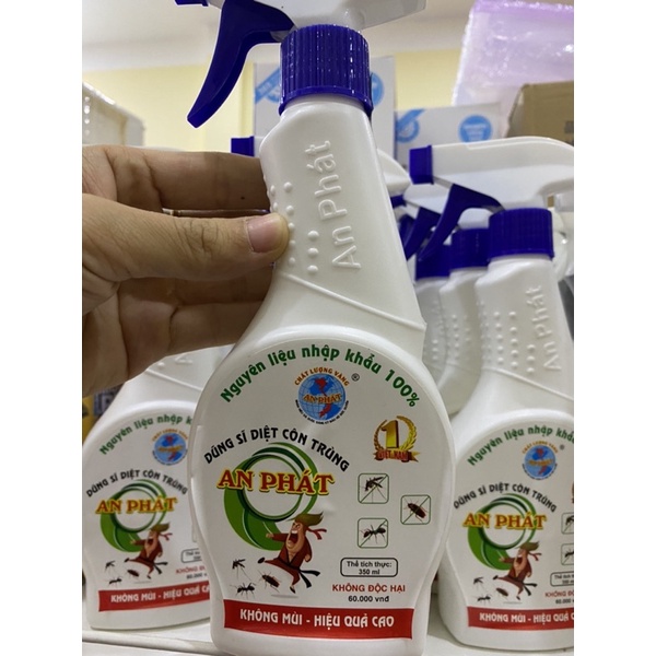 Lọ diệt ruồi An Phát - Dũng sỹ diệt côn trùng an toàn hiệu quả lọ 350ml
