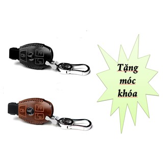 Bao da chìa khóa Mercedes
