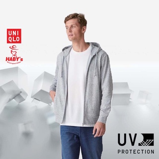 UNIQLO JAPAN_Áo chống nắng (có mũ) Nam - MEN Airism Dry-EX UV cut Mesh Full-zip Hoodie