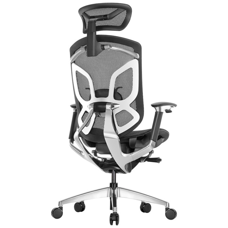 Ghế Ergonomic Công thái học Ergoup Dvary Butterfly Đen - Hợp kim nhôm - Ngả lưng 160 độ