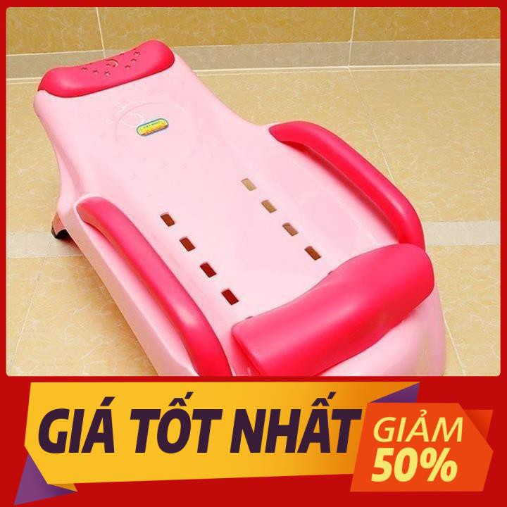 Ghế gội đầu Việt Nhật có tay vịn cho bé - Dụng cụ tắm và vệ sinh cho bé tiện lợi