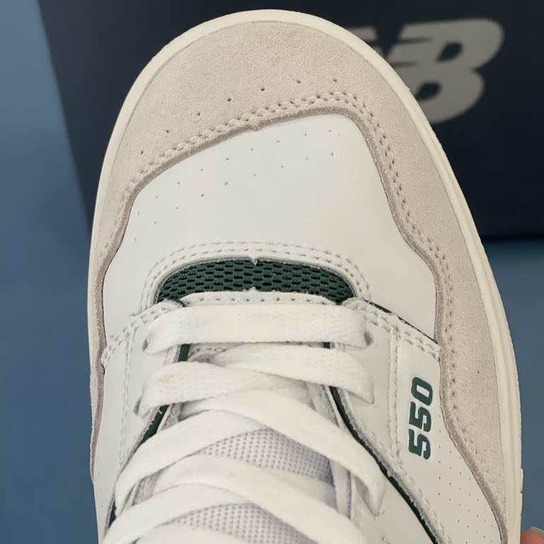 Giày NB550, New Blanece 550 Đủ màu Green, Navy,Đen Bản Best full phụ kiện.