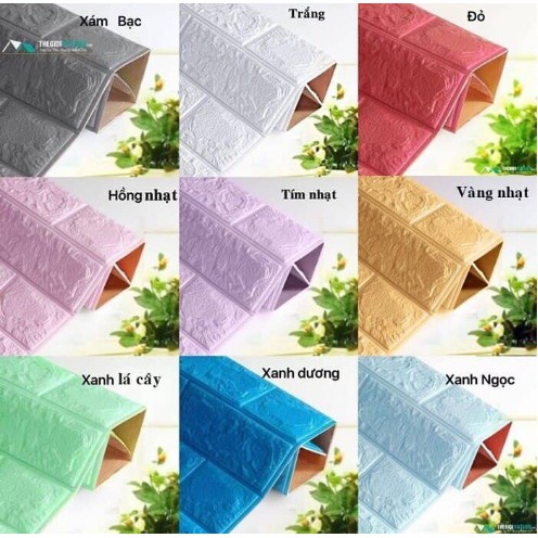 Xốp Dán Tường 3D