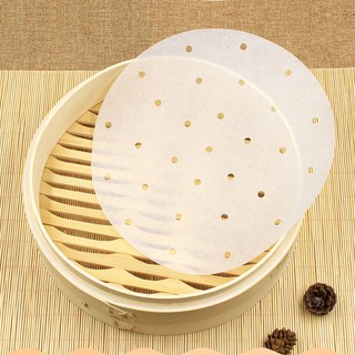 Bộ 100 Giấy Nến Đục Lỗ Tròn Chất Lượng Cao Dùng Cho Nồi Chiên Không Dầu