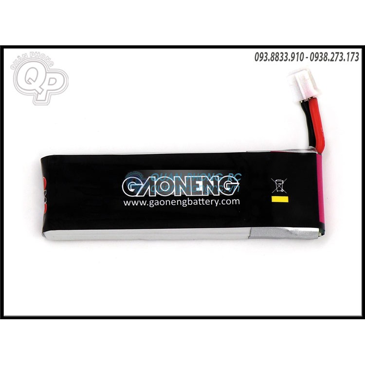 Pin GNB 450mAh 1S 80C 3.8V LiHV Battery PH2.0 MX2.0 For WLtoys K110 K110S