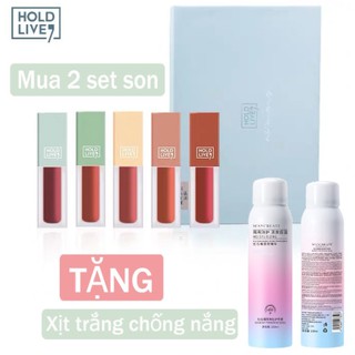 SET 5 CÂY SON KEM NỘI ĐỊA SANG CHẢNH MÀU CHÁY HOLD LIVE ORCHID LOVE