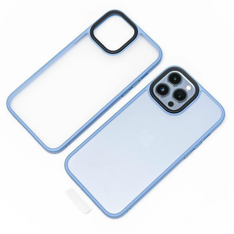 Ốp lưng LIKGUS nhám viền màu máy cho iPhone 13 pro max , 13 pro , 13