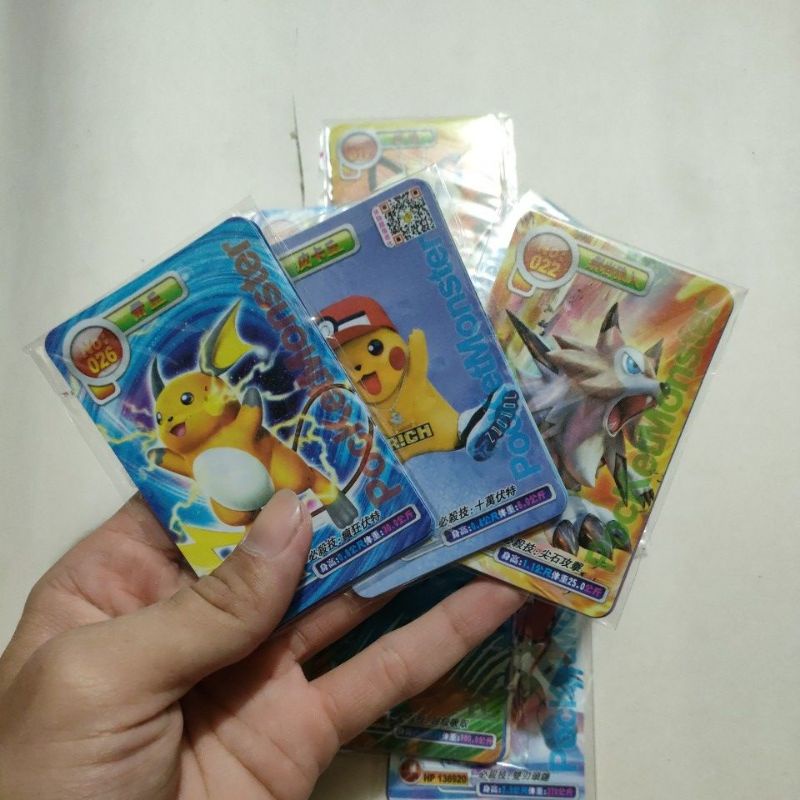Xấp bài Pokemon nhựa dẻo phiên bản mới