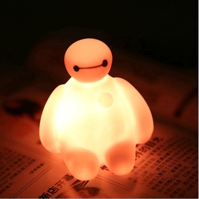 Đèn LED 7 Màu Hình Hoạt Hình Đáng Yêu Trang Trí Phòng Ngủ Cho Bé