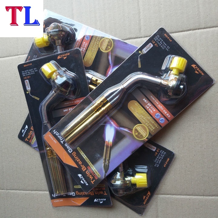 Đèn khò gas,đầu khò ga mini 2 ống KOVEA KT-2108