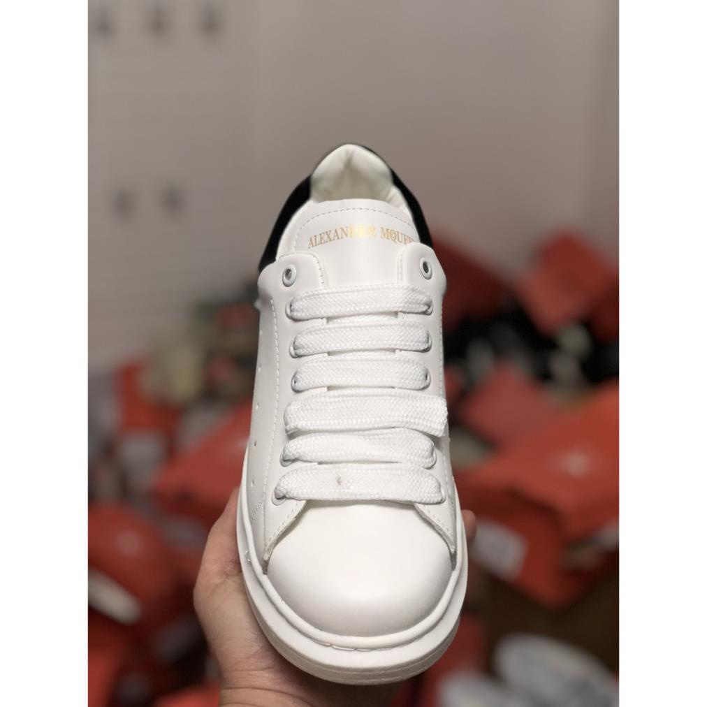 Giày Sneaker Mcq ,✅SALE sập giá✅Trắng, Giày MC Queen Tăng Chiều Cao 3 cm Đủ Size Nam Nữ CAO CẤP