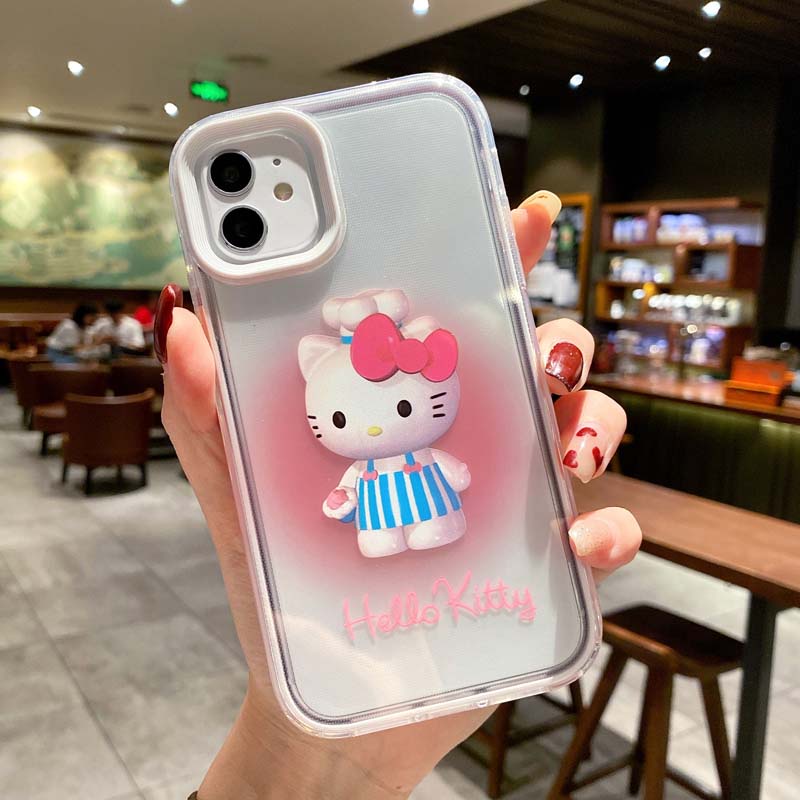 Ốp Điện Thoại Mềm Chống Sốc 3 Trong 1 Cho Iphone 13 12 11 Pro Promax 7 8 Plus X XR XSMax SE