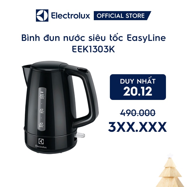 Bình đun siêu tốc 1.5L Electrolux EEK1303K