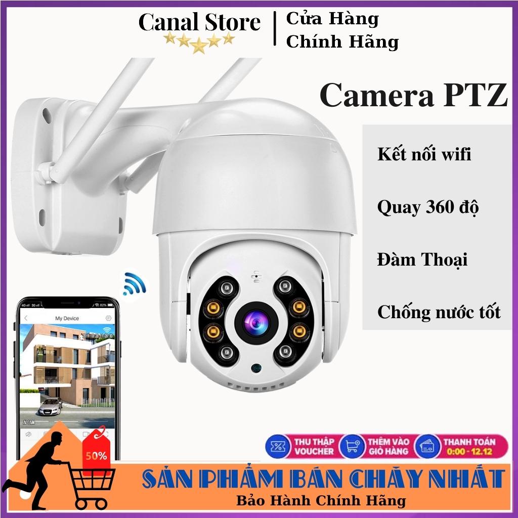 Camera PTZ IR Giám Sát An Ninh Ngoài Trời 200 P WiFi Không Dây 1080W Pixel