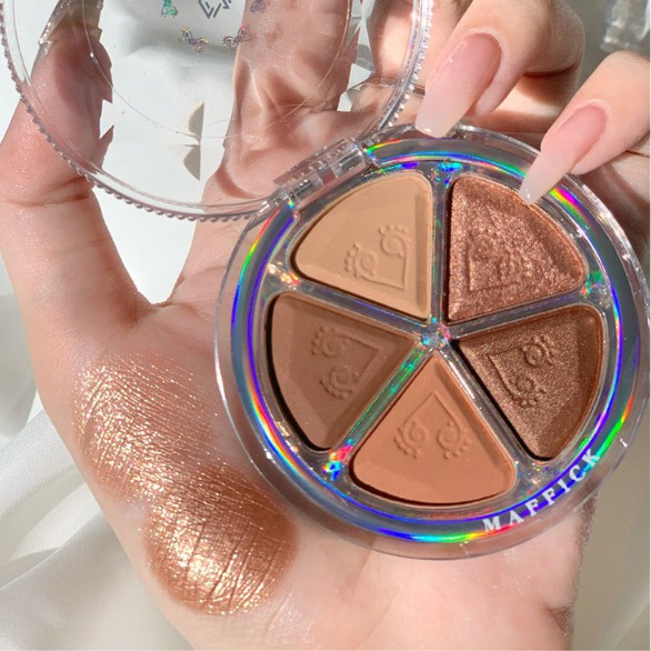 Phấn Mắt Kiêm Má Nhũ Bắt Sáng Maffick Petal Hoa 5 Cánh | BigBuy360 - bigbuy360.vn