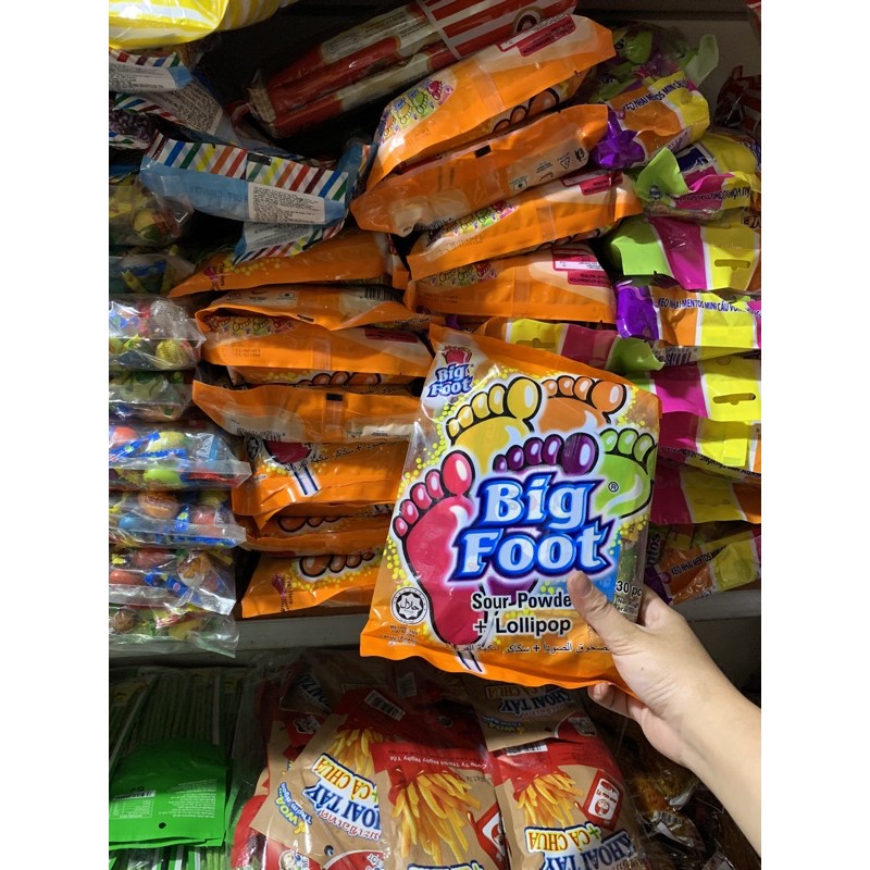 Kẹo bàn chân BIGFOOT  tuổi thơ