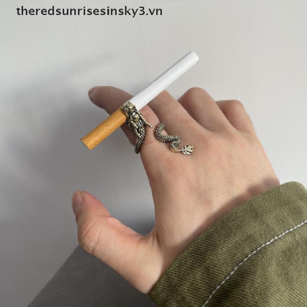 * * Thời Trang Mới * * Giá Đỡ Hộp Thuốc Lá Hình Rồng Thanh Lịch Cổ Điển