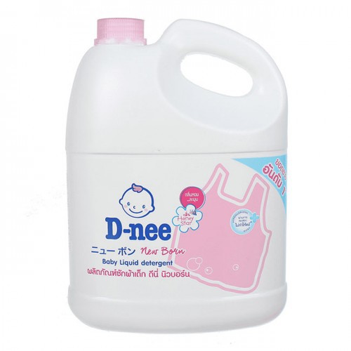 Nước giặt xả Dnee cho bé 3000ml Thái Lan màu HỒNG