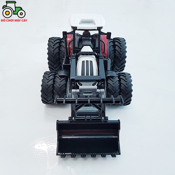 Máy kéo 210 HP_Bánh đôi + Ủi đầu - Điều khiển từ xa , xe máy cày đồ chơi, xe nông trại, MK16BDUD