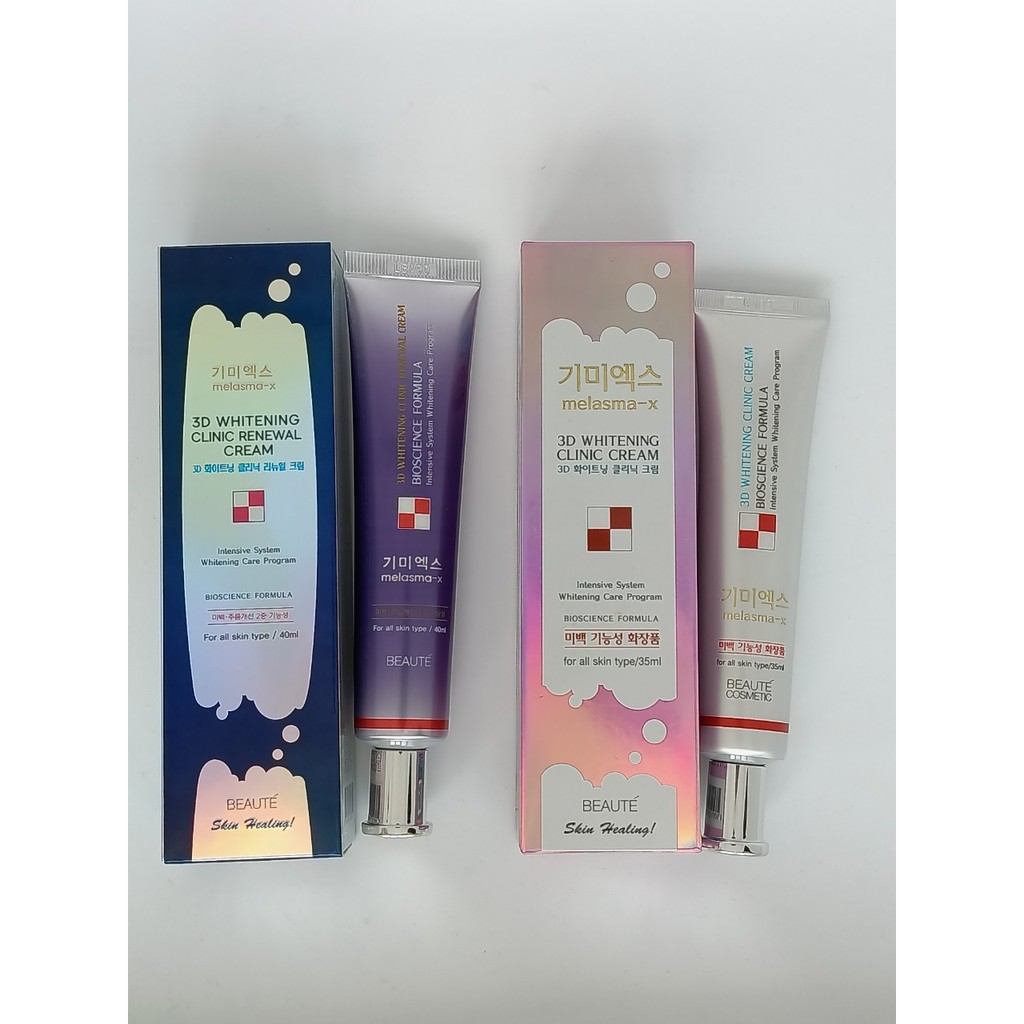 Kem Hỗ Trợ Giảm Nám, Tàn Nhang Và Dưỡng Trắng Da Melasma-X 3D Whitening Clinic Cream | BigBuy360 - bigbuy360.vn