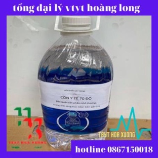 Cồn 70 Độ, 90 Độ - Cồn Y Tế Sát Khuẩn Can 5 Lít
