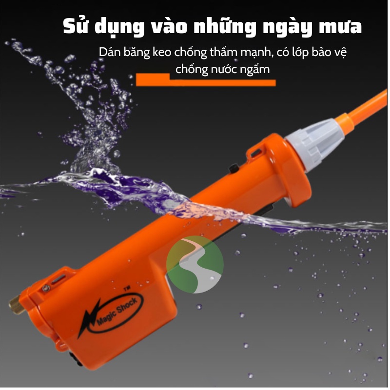 Roi đuổi heo bằng điện Dương Ninh Trang bị đèn LED 30.000mAh A200