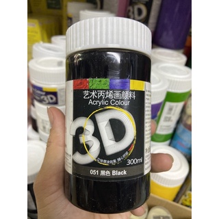 Màu vẽ Acrylic 3D/5D 300ml cho mọi chất liệu