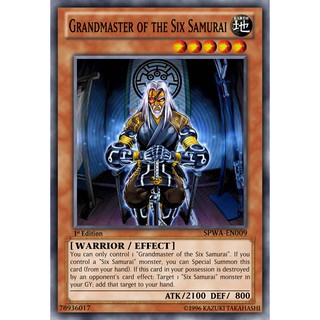 [BÀI IN YUGIOH] Bộ bài Six Samurai