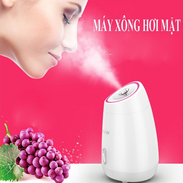 Máy xông hơi mặt Maoer, máy xông mặt Maoer hoa quả 2 in 1 cao cấp