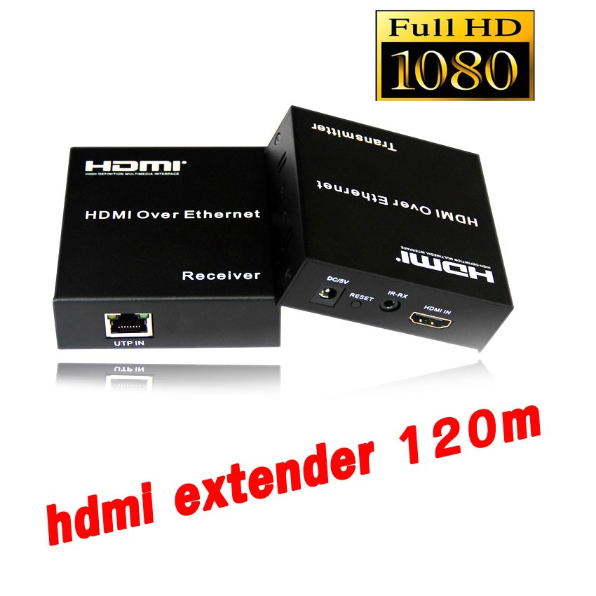 HD Extender 120M (Nối Dài HDMI bằng Dây LAN 120m)