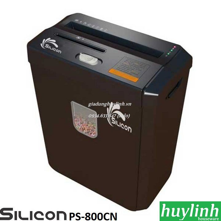 Freeship Máy hủy tài liệu Silicon PS-800CN